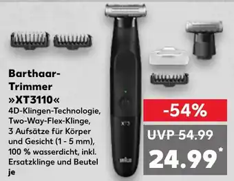 Kaufland Braun Barthaar-Trimmer >>XT3110<<< Angebot