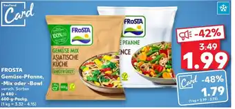 Kaufland FROSTA Gemüse-Pfanne, -Mix oder -Bowl 480 - 600-g-Packg. Angebot