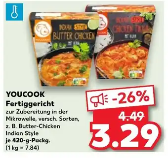 Kaufland YOUCOOK Fertiggericht 420 g Packg. Angebot