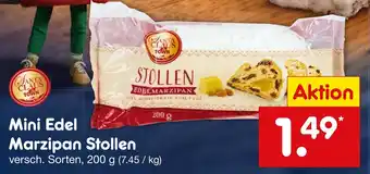 Netto Marken-Discount Mini Edel Marzipan Stollen 200 g Angebot