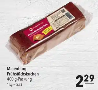 CITTI Markt Meienburg Frühstückskuchen 400-g Angebot