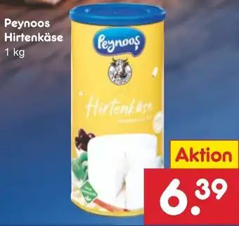 Netto Marken-Discount Peynoos Hirtenkäse 1 kg Angebot