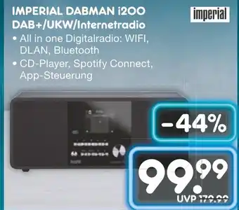 Netto Marken-Discount IMPERIAL DABMAN i200 DAB+/UKW/Internetradio Angebot