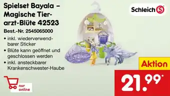 Netto Marken-Discount Spielset Bayala - Magische Tier- arzt-Blüte 42523 Angebot