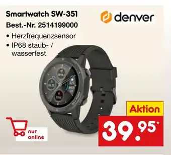 Netto Marken-Discount denver Smartwatch SW-351 Angebot