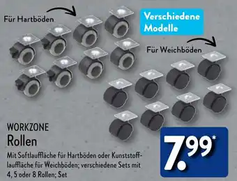 Aldi Nord WORKZONE Rollen 4,5 oder Rollen Angebot