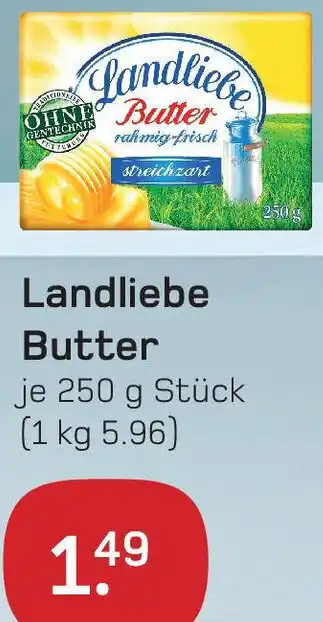 akzenta Landliebe Butter 250 g Stück Angebot