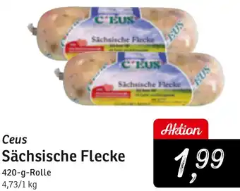 KONSUM Ceus Sächsische Flecke 420 g Rolle Angebot