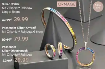 Globus ORNAGÉ Silber-Collier Angebot