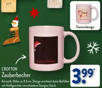 Aldi Nord CROFTON Zauberbecher Angebot