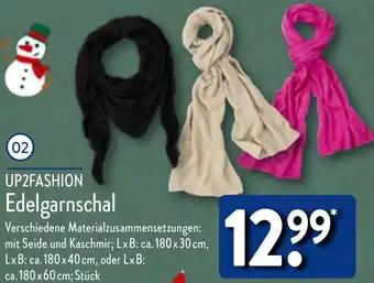 Aldi Nord UP2FASHION Edelgarnschal Angebot