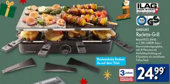 Aldi Nord AMBIANO Raclette-Grill Angebot