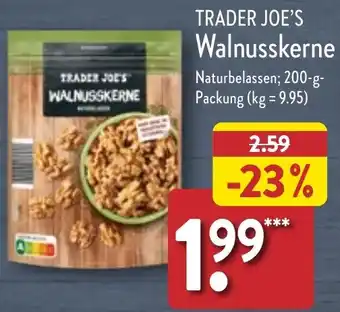 Aldi Nord TRADER JOE'S Walnusskerne 200 g Packung Angebot