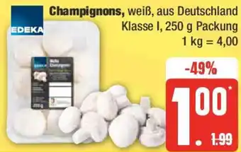 Edeka EDEKA Champignons 250 g Packung Angebot