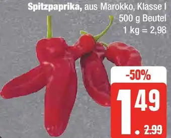 Edeka Spitzpaprika 500 g Beutel Angebot