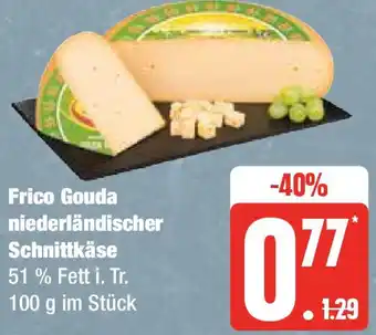 Edeka Frico Gouda niederländischer Schnittkäse 100 g Angebot