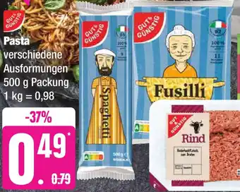 Marktkauf Gut & Günstig Pasta 500 g Packung Angebot