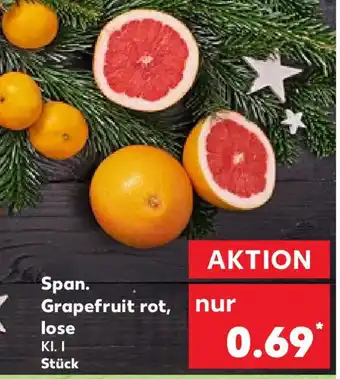 Kaufland Span. Grapefruit rot, lose Angebot