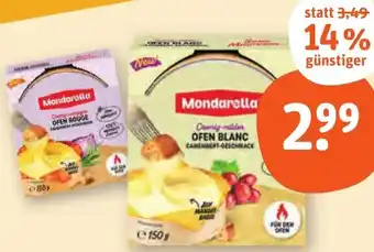 tegut Mondarella Ofenkäse-Alternative 150 g Packung Angebot