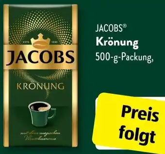 Aldi Süd JACOBS Krönung 500 g Packung Angebot