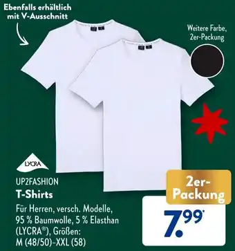 Aldi Süd UP2FASHION T-Shirts 2er-Packung Angebot