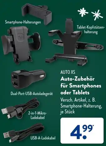 Aldi Süd AUTO XS Auto-Zubehör für Smartphones oder Tablets Angebot