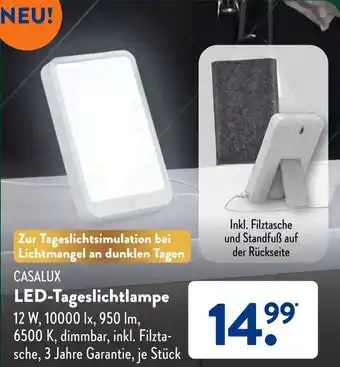 Aldi Süd CASALUX LED-Tageslichtlampe Angebot