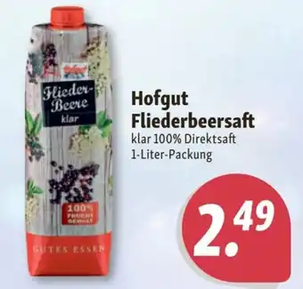 Nah & Frisch Hofgut Fliederbeersaft 1L Angebot