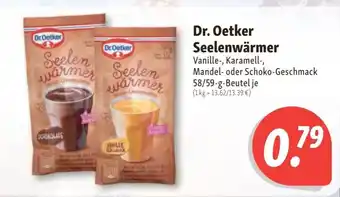 Nah & Frisch Dr. Oetker Seelenwärmer Vanille-, Karamell-, Mandel- oder Schoko-Geschmack 58/59-g Angebot