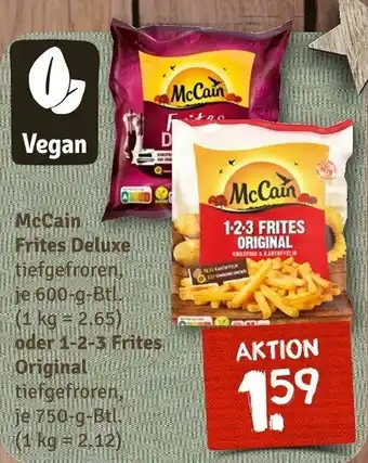 nahkauf McCain Frites Deluxe tiefgefroren, je 600-g-Btl. oder 1-2-3 Frites Original 750g Angebot