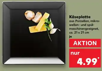 Kaufland Käseplatte ca. 21 x 21 cm Angebot