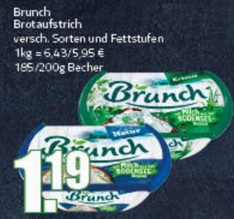 Ihr Frischmarkt Brunch Brotaufstrich versch. Sorten 185/200g Becher Angebot