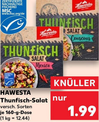 Kaufland HAWESTA Thunfisch-Salat 160 g Dose Angebot