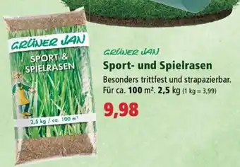 Thomas Philipps Grüner Jan Sport und Spielrasen 2,5kg Angebot