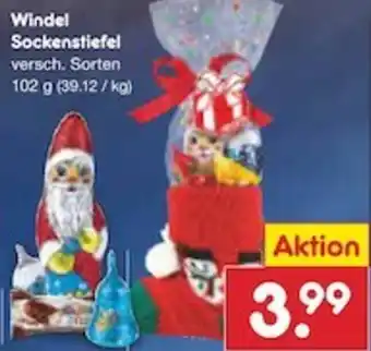 Netto Marken-Discount Windel Sockenstiefel 102 g Angebot