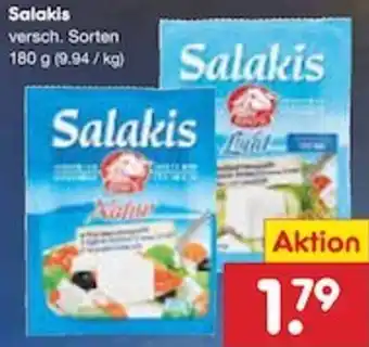 Netto Marken-Discount Salakis 180 g Angebot