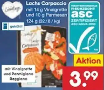 Netto Marken-Discount Lieblings Lachs Carpaccio 124 g Angebot