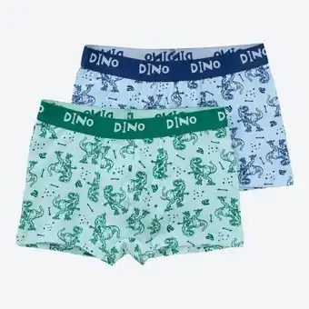NKD Jungen-retroshorts mit dino-muster, 2er-pack Angebot