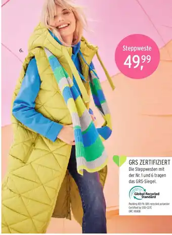 Ernstings family Steppweste Angebot