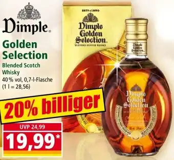 Norma Dimple Golden Selection 0,7 L Flasche Angebot