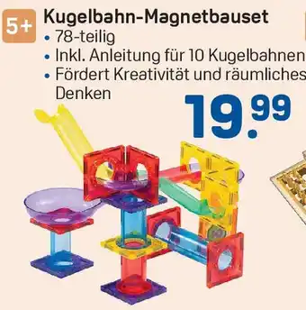 Rossmann Kugelbahn Magnetbauset Angebot