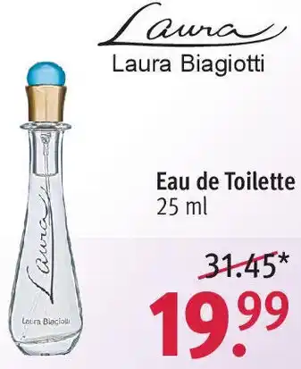 Rossmann Laura Biagiotti Eau de Toilette 25 ml Angebot