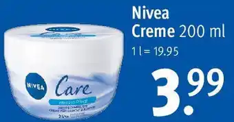 Rossmann Nivea Creme 200 ml Angebot