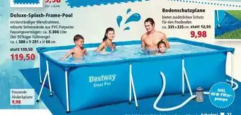 Thomas Philipps Deluxe Splash Frame Pool oder Bodenschutzplane Angebot