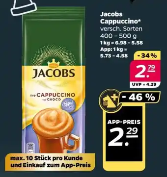 NETTO Jacobs Cappuccino 400 - 500 g Angebot