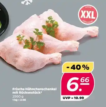 NETTO Frische Hähnchenschenkel mit Rückenstück 2500 g Angebot