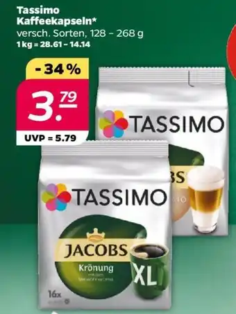 NETTO Tassimo Kaffeekapseln 128 - 268 g Angebot