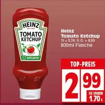 Elli Markt Heinz Tomato Ketchup 800ml Flasche Angebot