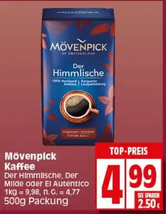 Elli Markt Mövenpick Kaffee 500g Angebot