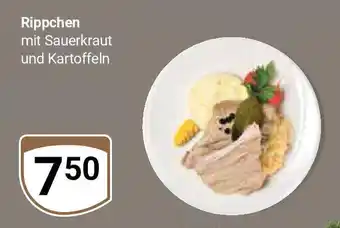 Globus Rippchen mit Sauerkraut und Kartoffeln Angebot